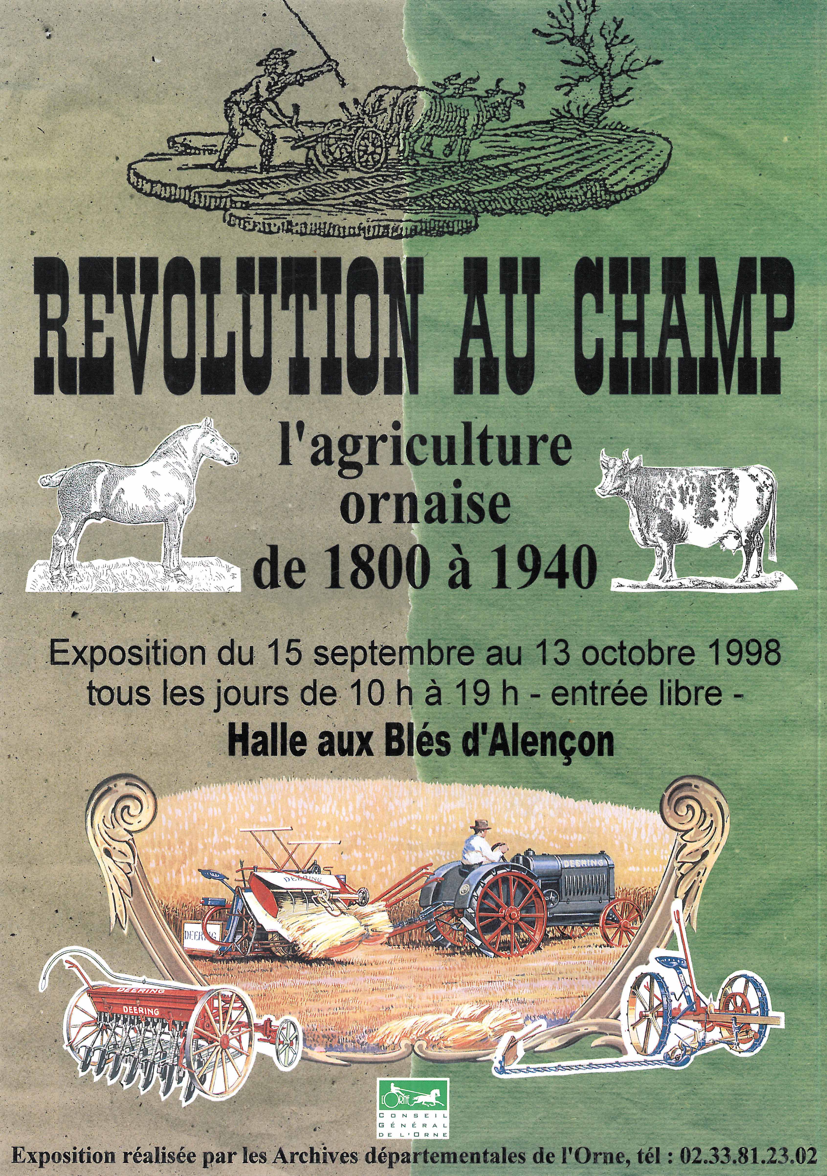 Révolution au champ. L'agriculture ornaise de 1800 à 1940