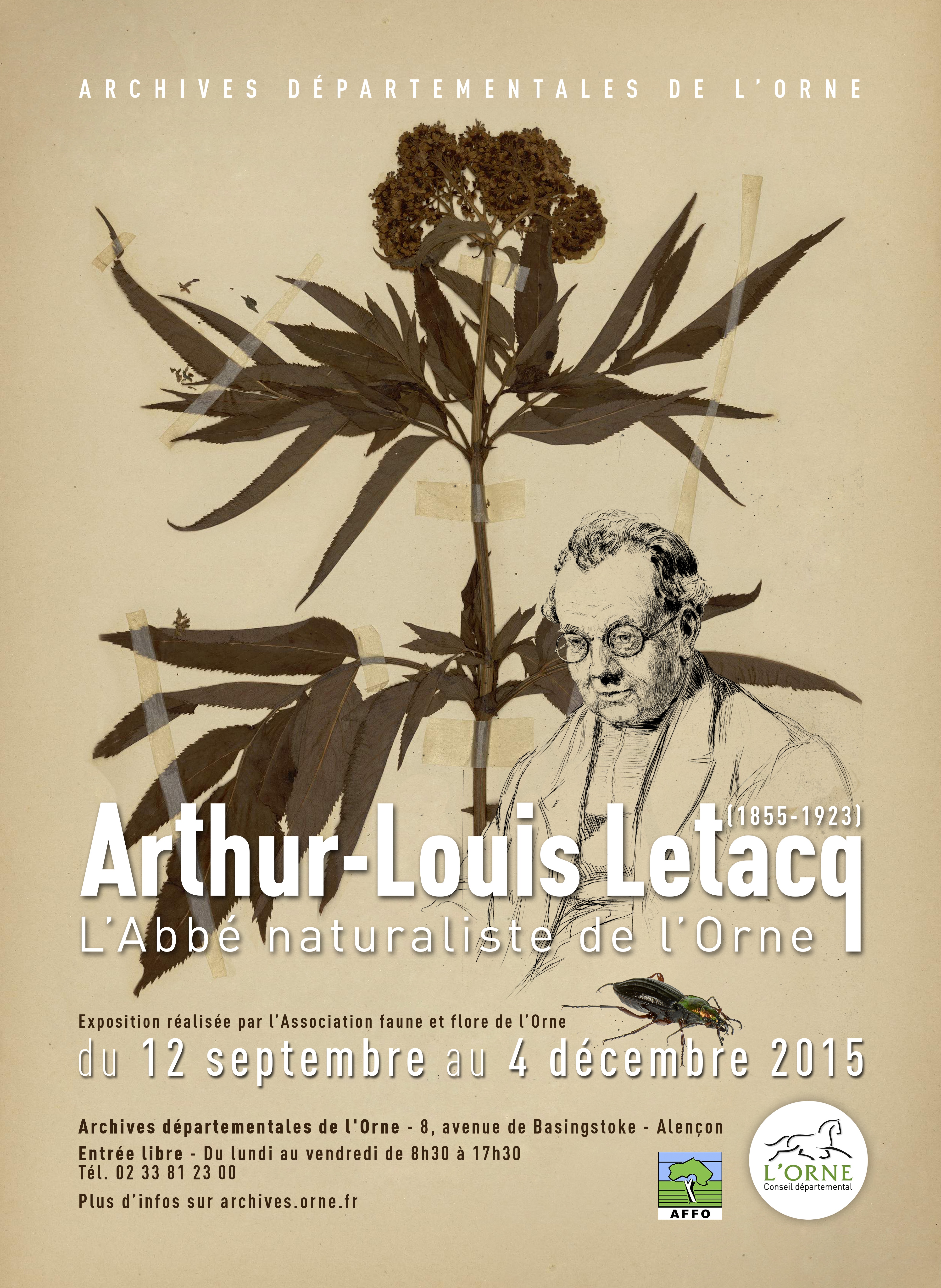 Arthur-Louis Letacq (1855-1923), l'abbé naturaliste de l'Orne