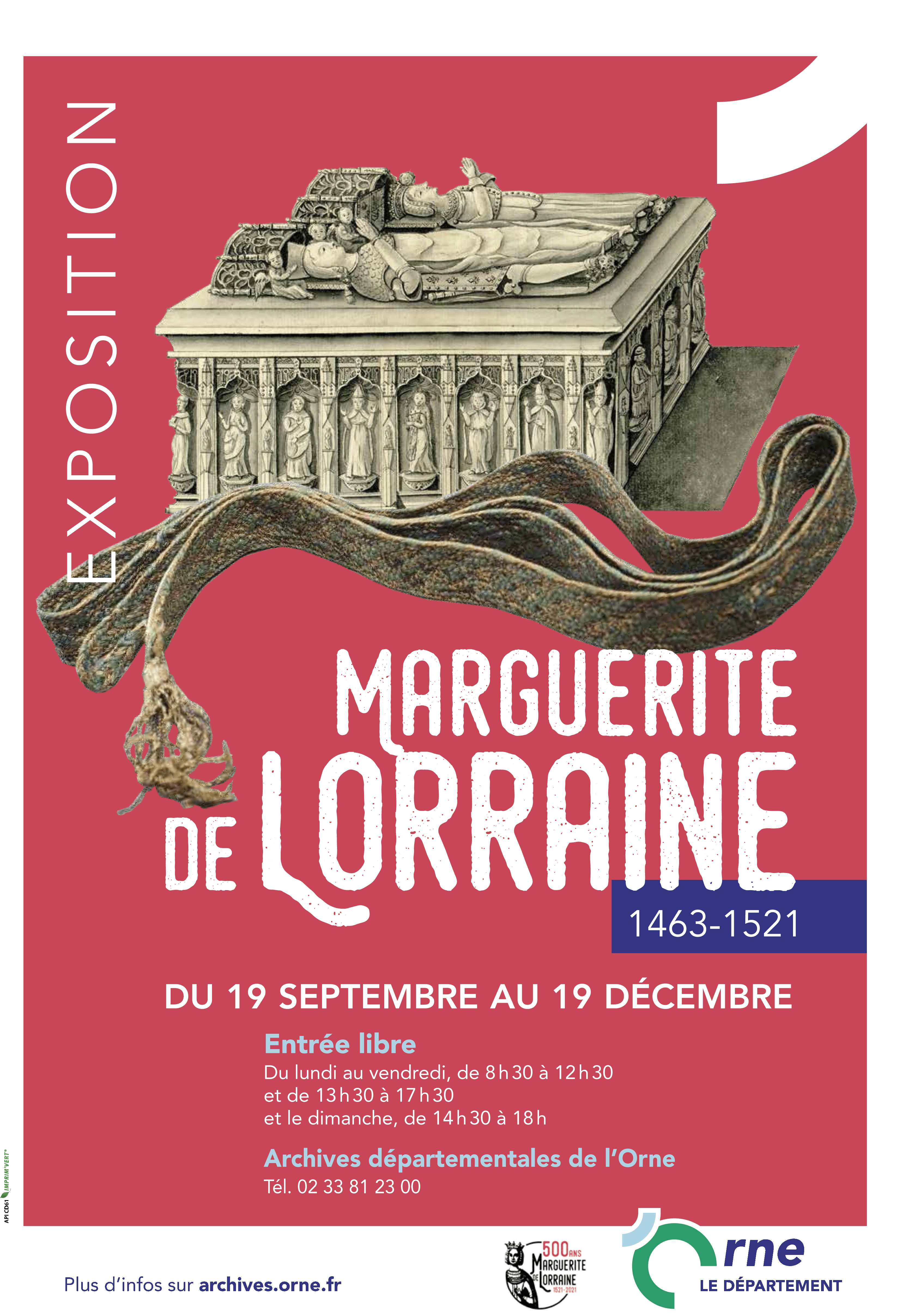 Exposition Marguerite de Lorraine (1463-1521)