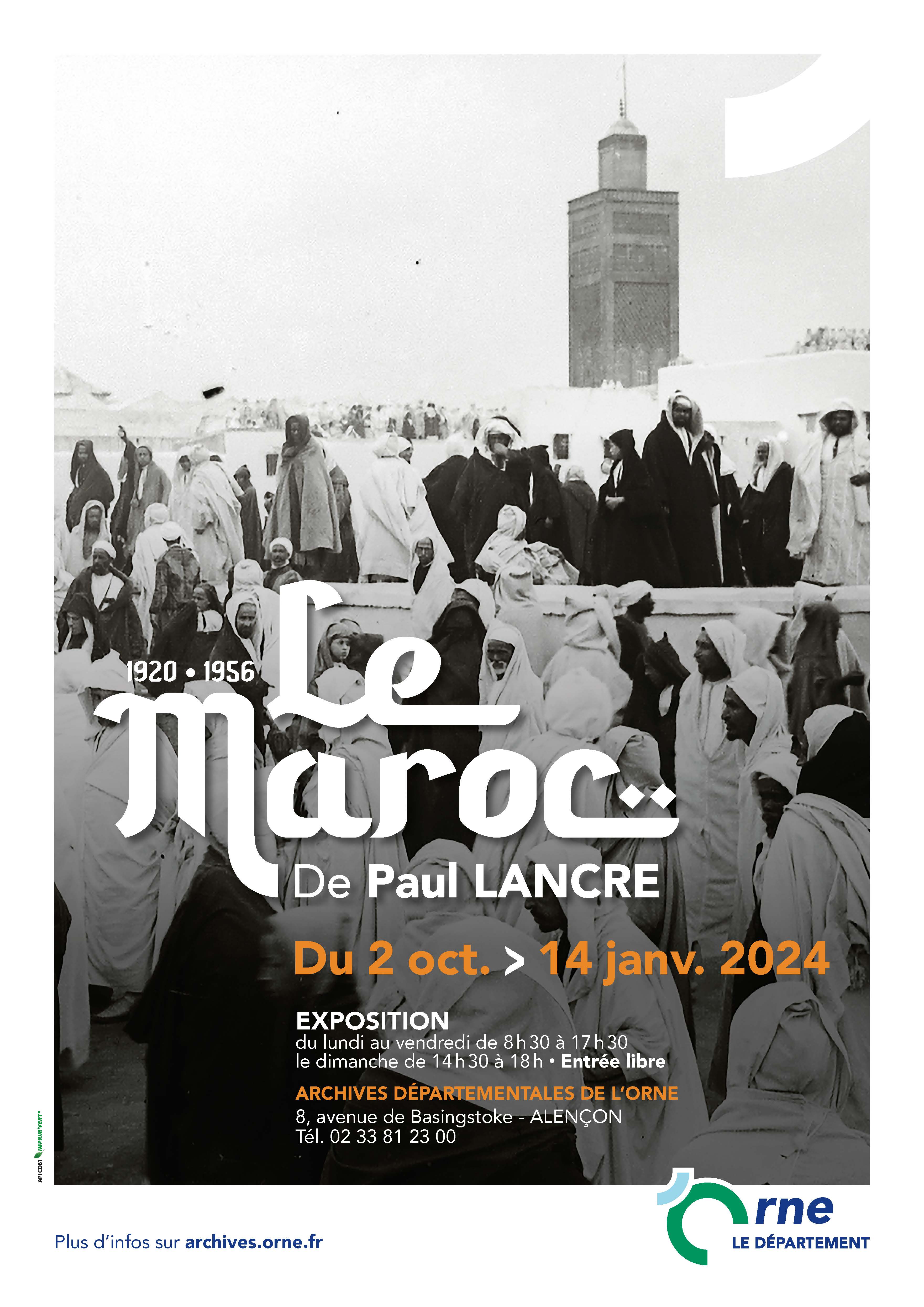 Affiche expo Lancre
