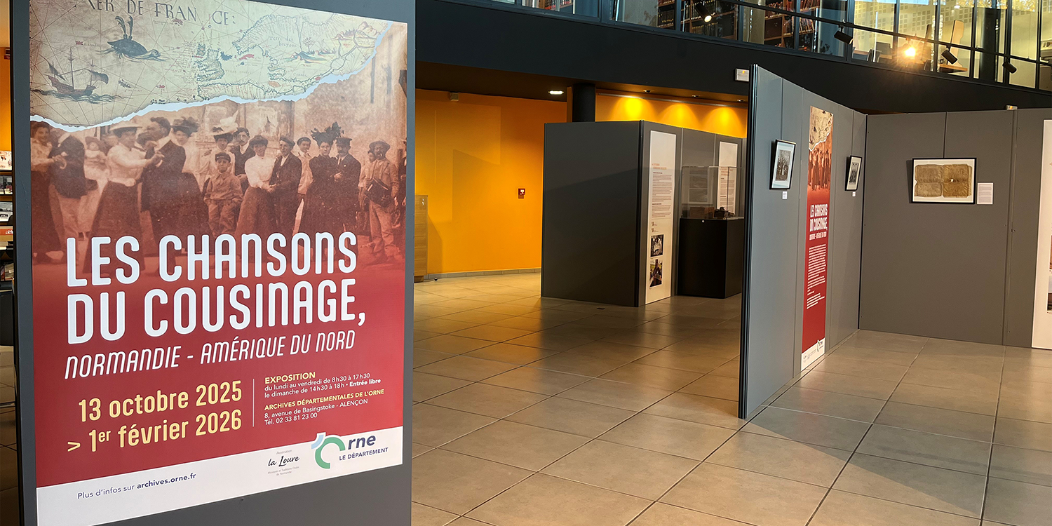 Exposition « Les chansons du Cousinage, Normandie - Amérique du nord » Exposition « Les chansons du Cousinage, Normandie - Amérique du nord »