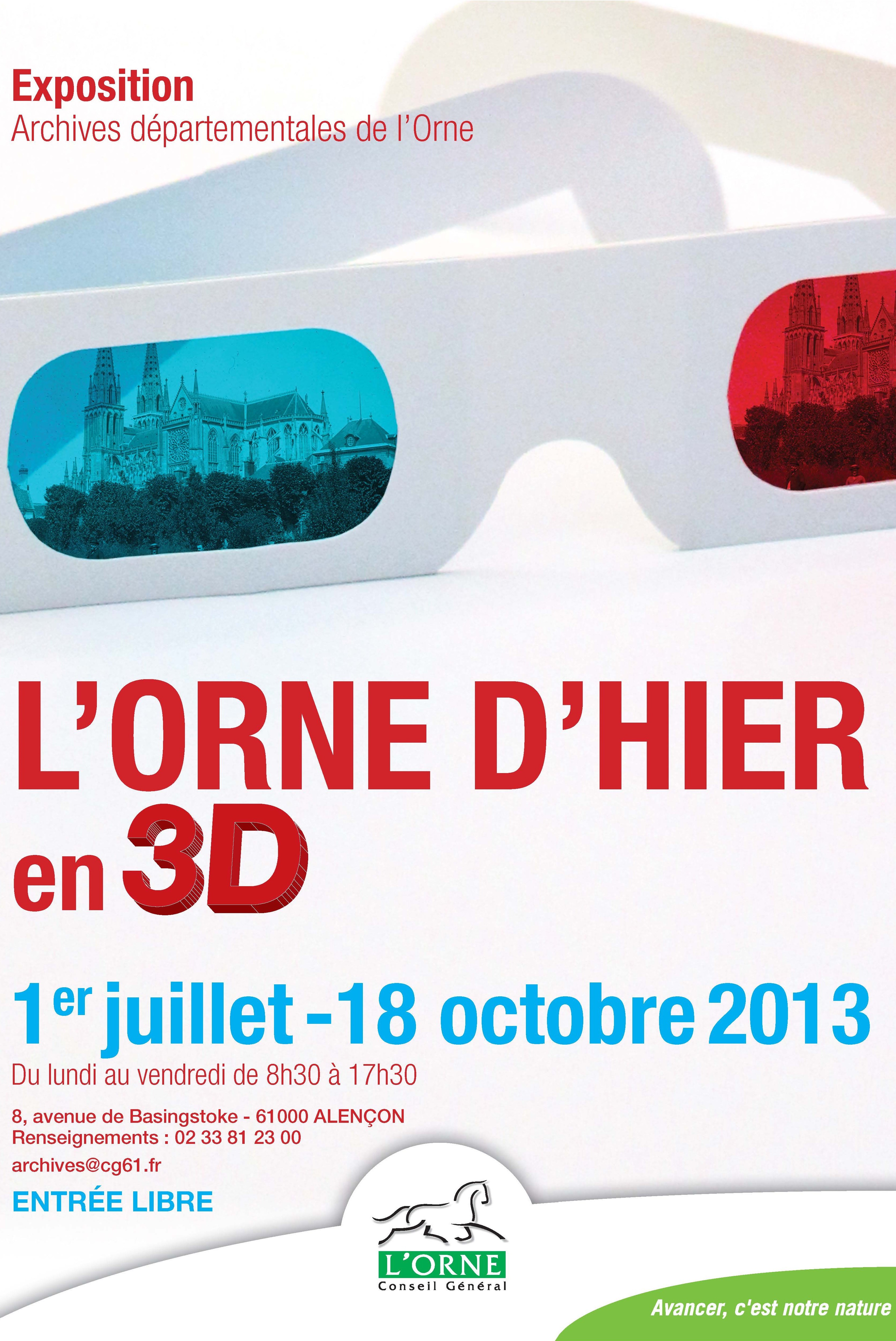 L’Orne d’hier en 3D