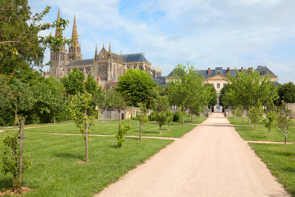 Jardins du palais d'Argentré ; Jardins du Palais d'Argentré. (c) Région Normandie - Inventaire général ; Kollmann Christophe