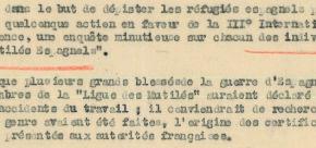 La ligue des mutilés, foyer de Résistance