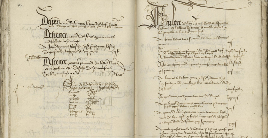 cours de paléographie | Arch. dép. Orne